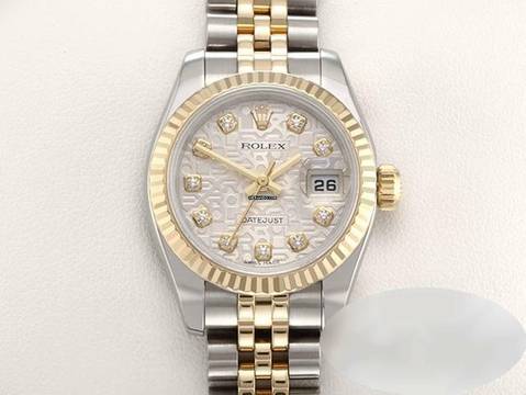  Rolex Lady-Datejust 179173 2013 Stahl Gelbgold 750 Diamanten Automatik Gold 