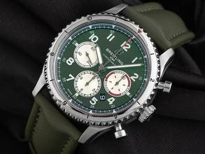 Thumbnail von Breitling Aviator 8 B01 Curtiss Warhawk Ref.AB01192A1L1A1 2022 original Box wie Neu Vintage