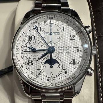  Longines Master Collection CHRONO MOONPHASE NEW FULL SET 