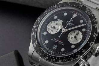 Thumbnail von Tudor Black Bay Chrono Chronograph Inverse Panda Ref. 79360N-0001 B&P 2021