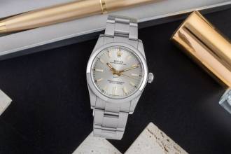 Thumbnail von Rolex Oyster Perpetual 34 Automatik Edelstahl Ref 124200 Box & Papiere 2020