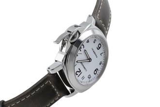 Thumbnail von Panerai Luminor Base Handaufzug Herrenuhr Edelstahl Ref. PAM00010