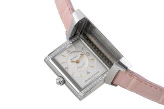 Thumbnail von Jaeger-LeCoultre Reverso Duetto Classique Diamonds Stahl Handaufzug Ref Q2568402 256.8.75