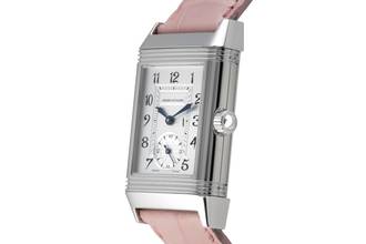 Thumbnail von Jaeger-LeCoultre Reverso Duetto Classique Diamonds Stahl Handaufzug Ref Q2568402 256.8.75