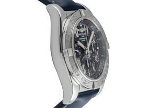 Thumbnail von Breitling Chronomat 44 Chronograph Black Dial Edelstahl Automatik Ref. AB0110