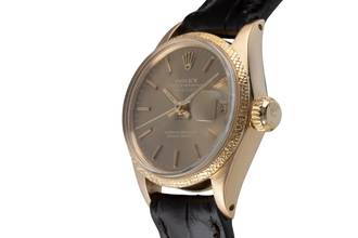 Thumbnail von Rolex Lady-Datejust 18K (0,750) Gold Automatik Damen Oyster Perpetual Ref. 6701