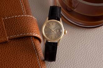 Thumbnail von Rolex Lady-Datejust 18K (0,750) Gold Automatik Damen Oyster Perpetual Ref. 6701