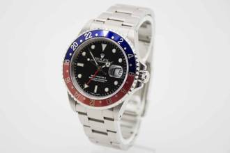 Thumbnail von Rolex GMT-Master II 16710 Faded Pepsi A-Serie Fullset aus 2000