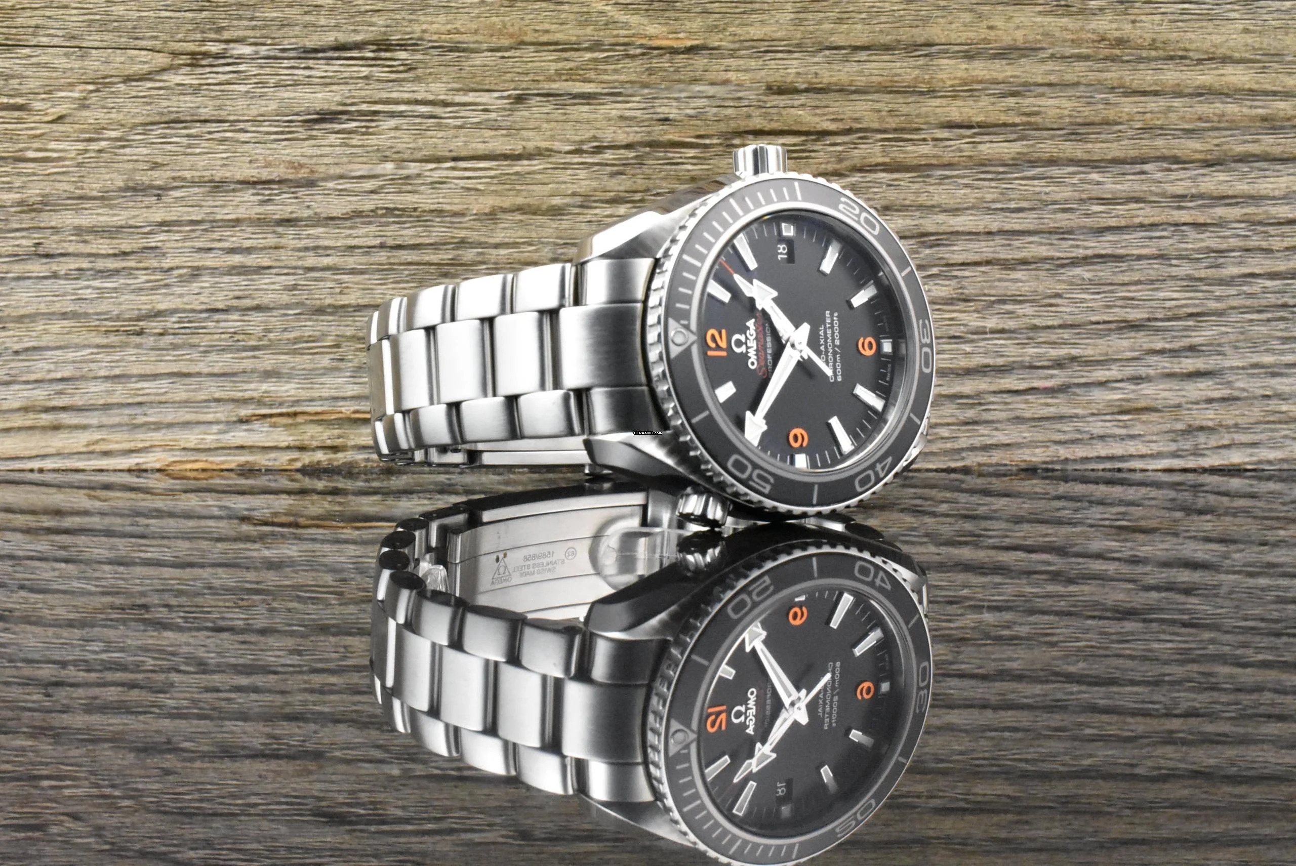 Omega Seamaster Planet Ocean 600M Co-Axial 42MM GRAY CERAMIC - Automatik