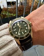 Thumbnail von Tudor Black Bay 58 Green 18K Gold Automatik 79018V Full Set - 2022