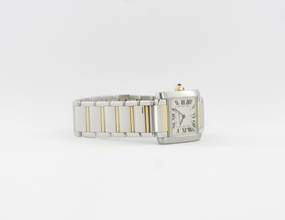 Thumbnail von Cartier Tank Française 25mm Stahl / Gold