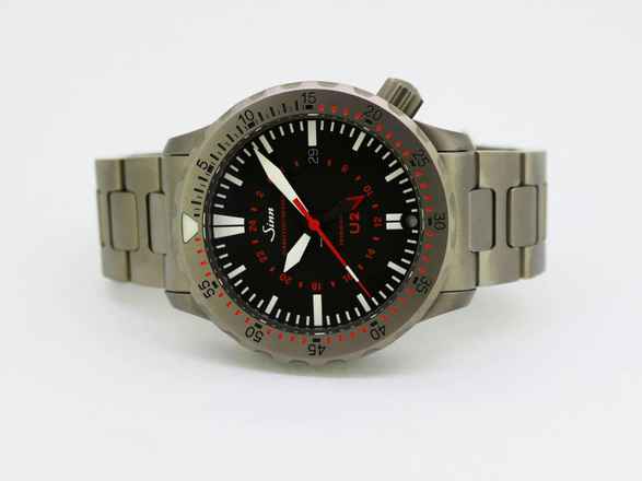  Sinn U2 Diving GMT 1020.030 TEGIMENT-Technologie Ar-Trockenhaltetechnik Full Set 