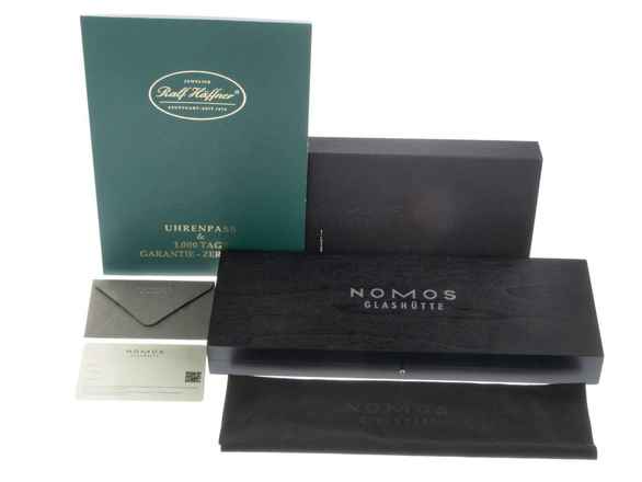  NOMOS Tangente 38 Glashütte Tangente Ref.164 2025 Full Set Neu 