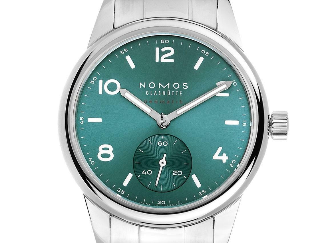 NOMOS Club Neomatik Glashütte Club Sport Neomatik Petrol Ref.746 2025 Full Set Neu