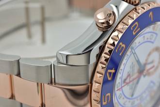 Thumbnail von Rolex Yacht-Master II 2 Chronograph Steel Rose Gold 116681 LC100 Rolex Service 08/2025