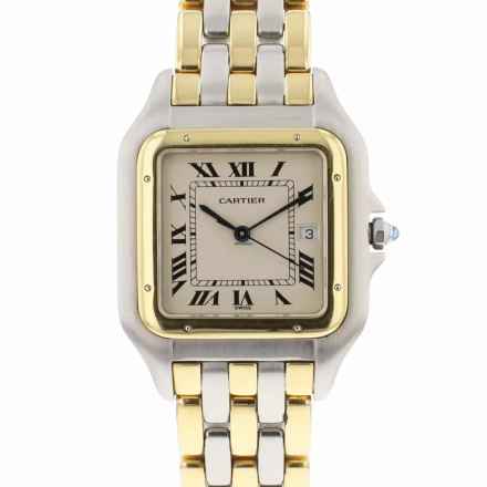  Cartier Panthère GM Steel Gold 