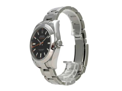  Rolex Milgauss Ref. 116400 schwarzes Zifferblatt 