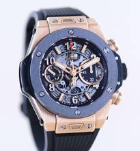 Thumbnail von Hublot Big Bang Unico Flyback Chronograph 42mm 18K King Gold Skeleton Dial Luxury
