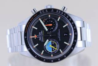 Thumbnail von Omega Speedmaster Pilot Automatic Chronograph METAS 9900 Steel B+P