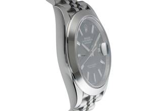 Thumbnail von Rolex Datejust 41 Black Dial Edelstahl Automatik Herrenuhr Ref. 126300 B&P 2019