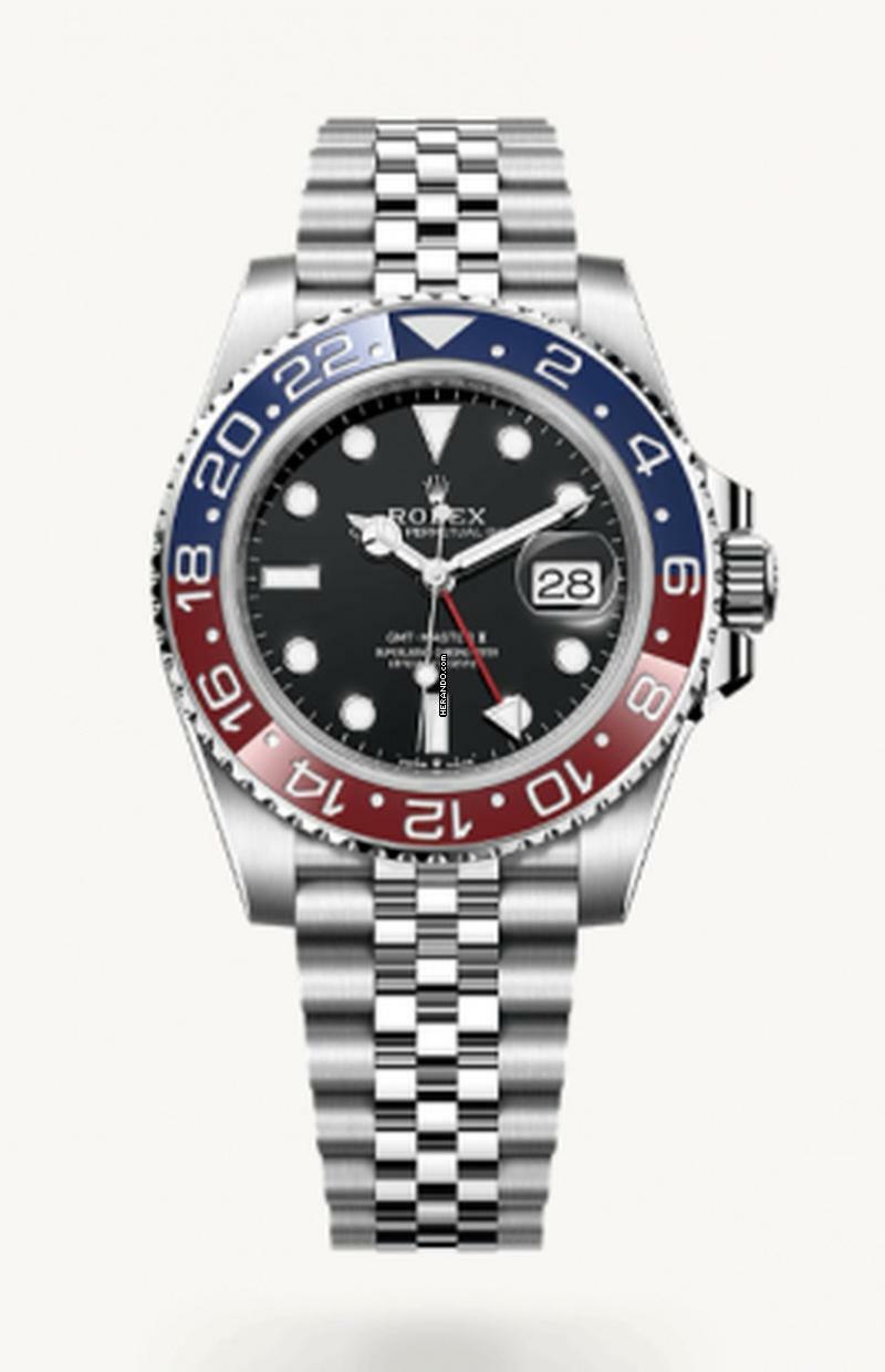 Rolex GMT-Master II Pepsi - Jubilee Bracelet - Box+Papers - 24 Months Warranty - 126710BLRO 2020