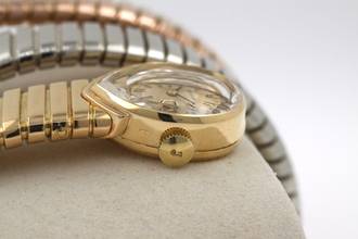 Thumbnail von Bulgari Serpenti Tubogas Serpenti 18K Tri Color Gold Juvenia Vintage