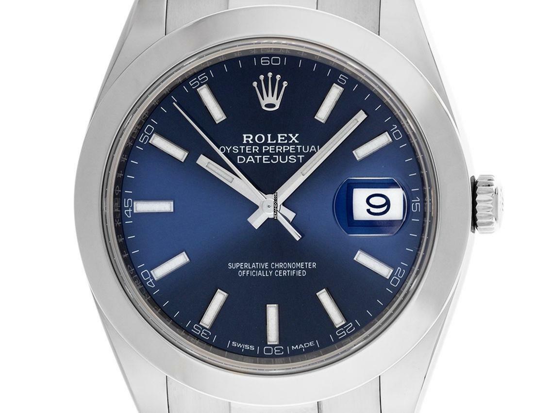 Rolex Datejust 41 Ref.126300 2017 Full Set wie Neu