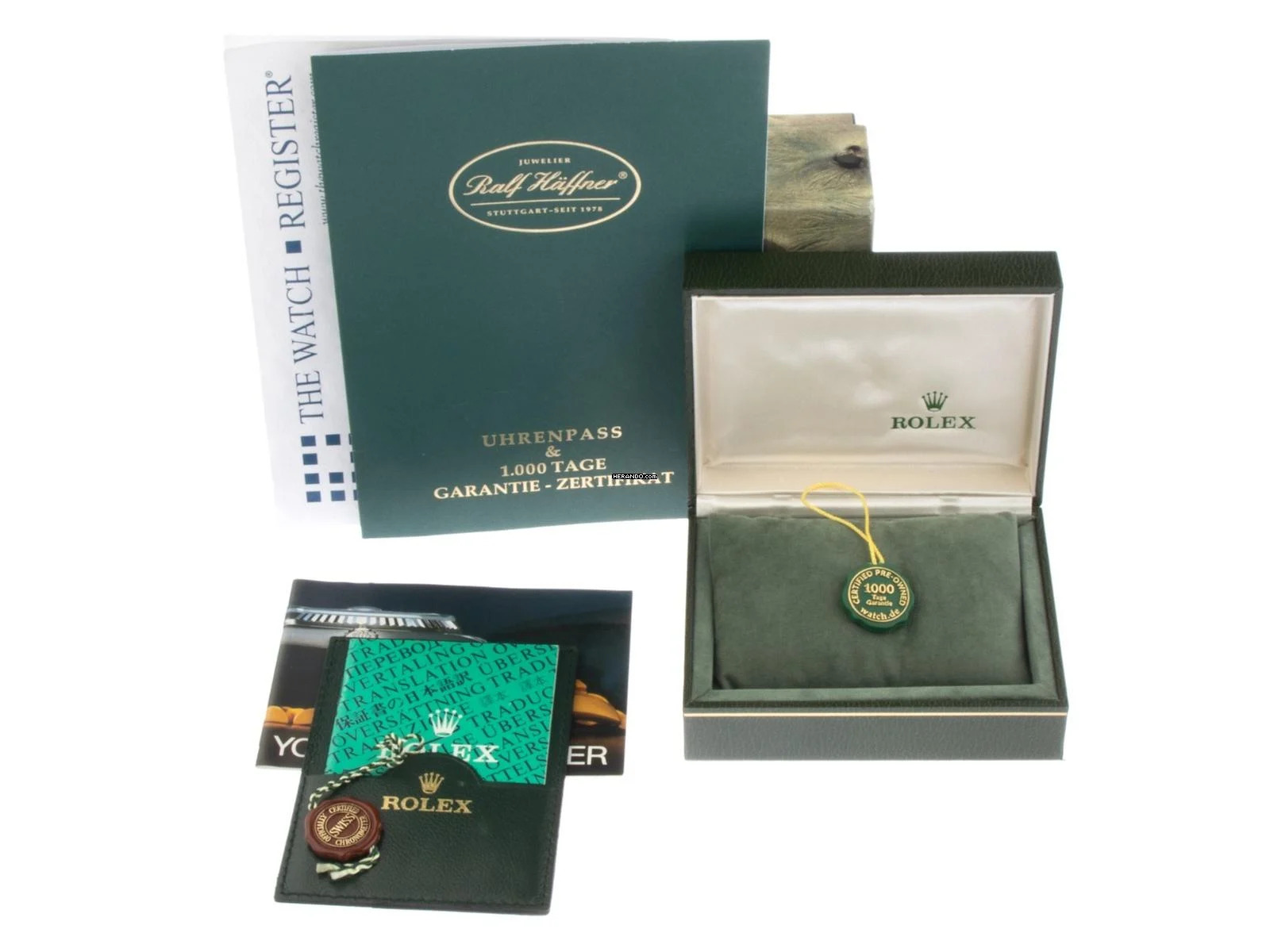 Rolex Air King Precision Ref.5500 1983 Box&Beschreibung sehr gut Vintage