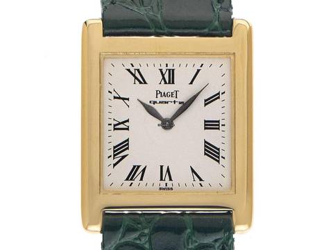  Piaget Tank Ref.70800 1988 original Box sehr gut Vintage 