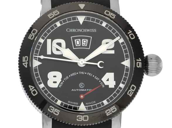  Chronoswiss Timemaster Ref.CH 8143B 2016 Full Set wie Neu Vintage 