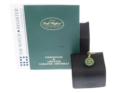  IWC Fliegeruhr Chronograph Flieger Chronograph Ref.IW3706 1994 original Box sehr gut Vintage 