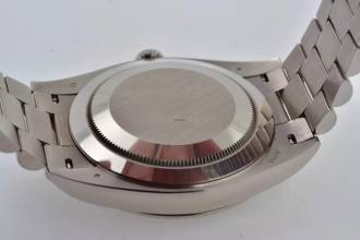 Thumbnail von Rolex Day-Date 40 Oyster Perpetual Day Date 40 18k White Gold 228239 Tapestry Grey Dial