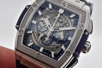 Thumbnail von Hublot Spirit of Big Bang Blue Chronograph 601.NX.7170.LR Titanium