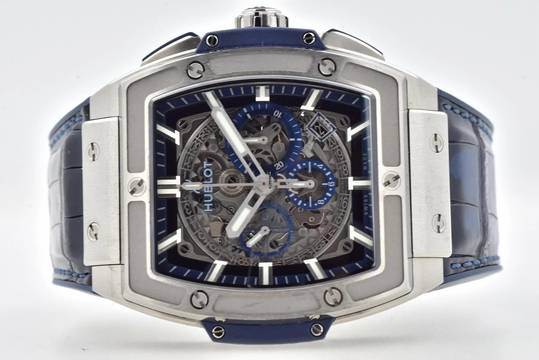  Hublot Spirit of Big Bang Blue Chronograph 601.NX.7170.LR Titanium 