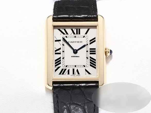  Cartier Tank Solo Großes Modell Edelstahl Gelbgold 750 W5200004 2019 Stahl Gold 