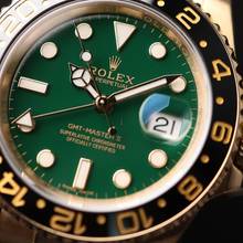 Thumbnail von Rolex GMT-Master II Yellow Gold Green Dial Service '23