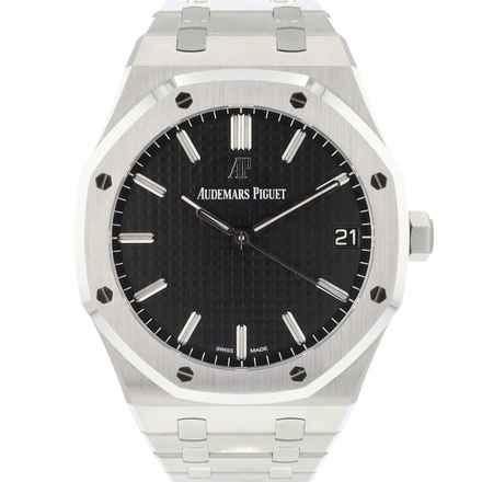  Audemars Piguet Royal Oak 41 Automatic Black Dial NEW 