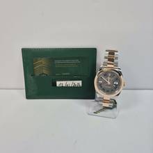 Thumbnail von Rolex Datejust 41 41mm Wimbledon Ouro Rosé & Aço Automático completo