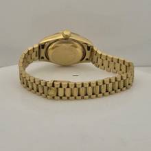 Thumbnail von Rolex Lady-Datejust Presidente Bark Finish Full Gold 26mm Autom. Completo