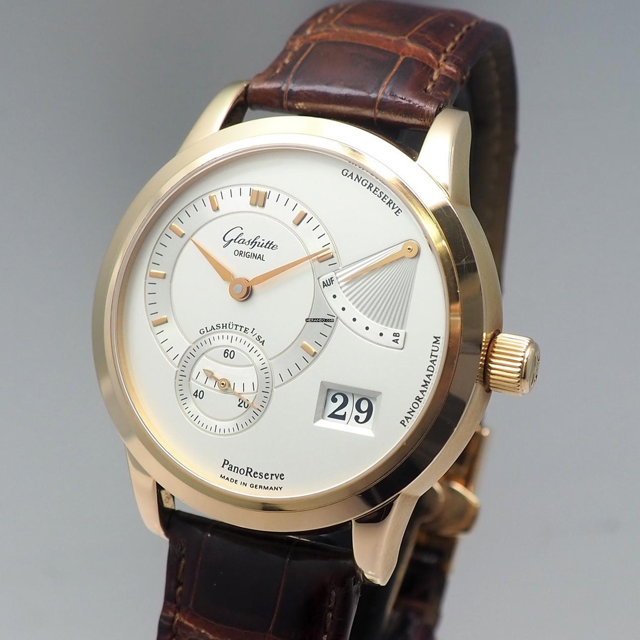 Glashütte Original PanoReserve Box+Papiere