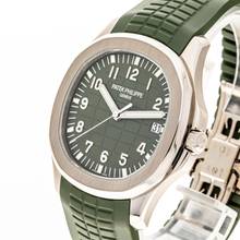 Thumbnail von Patek Philippe Aquanaut Whitegold 42 Green – 5168G-010 – like NEW – 2019 Full Set