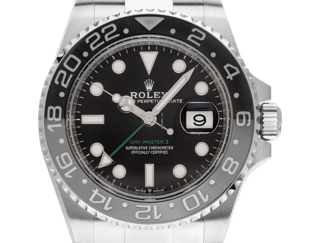 Rolex GMT-Master II Bruce Wayne Ref.126710GRNR 2025 Full Set Ungetragen