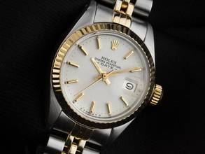 Thumbnail von Rolex Datejust Ref.6917 1977 Box&Beschreibung sehr gut Vintage