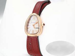 Thumbnail von Bulgari Serpenti Rosegold 750 102727 Diamanten Perlmutt Gold Damen