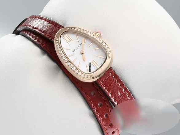  Bulgari Serpenti Rosegold 750 102727 Diamanten Perlmutt Gold Damen 