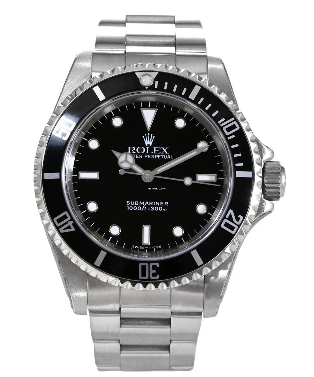 Rolex Submariner (No Date) Ref. 14060 - Komplettrevision bei Rolex 10.2025