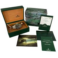 Thumbnail von Rolex Submariner Date 16610LV MK1 Kermit Fat Four bezel Full Set TOP Condition