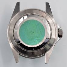 Thumbnail von Rolex Submariner Date 16610LV MK1 Kermit Fat Four bezel Full Set TOP Condition