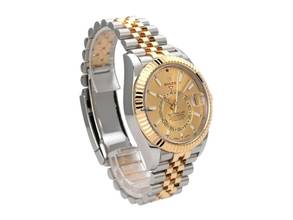 Thumbnail von Rolex Sky-Dweller Edelstahl / Gelbgold Ref. 326933 Jubile-Band Champagner Zifferblatt