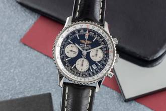 Thumbnail von Breitling Navitimer Chronograph Edelstahl Automatik Herrenuhr Ref. A23322